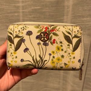 Tory Burch Floral Wallet